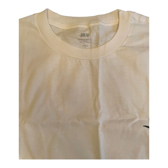 PUBLISH white logo shirt sleeve tshirt - Picture 4 of 10